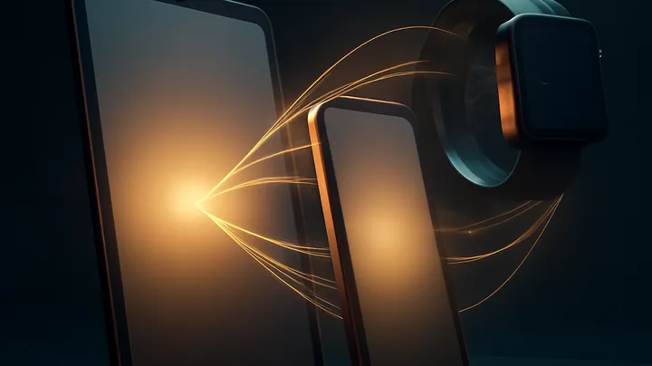 CROWN BDT COM Multiple devices floating in harmony